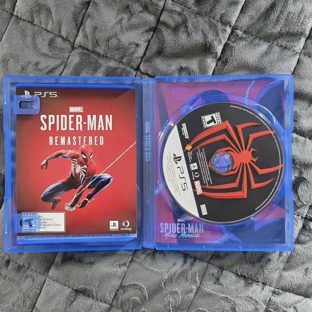 PS5 Spider Man Miles Morales Disc